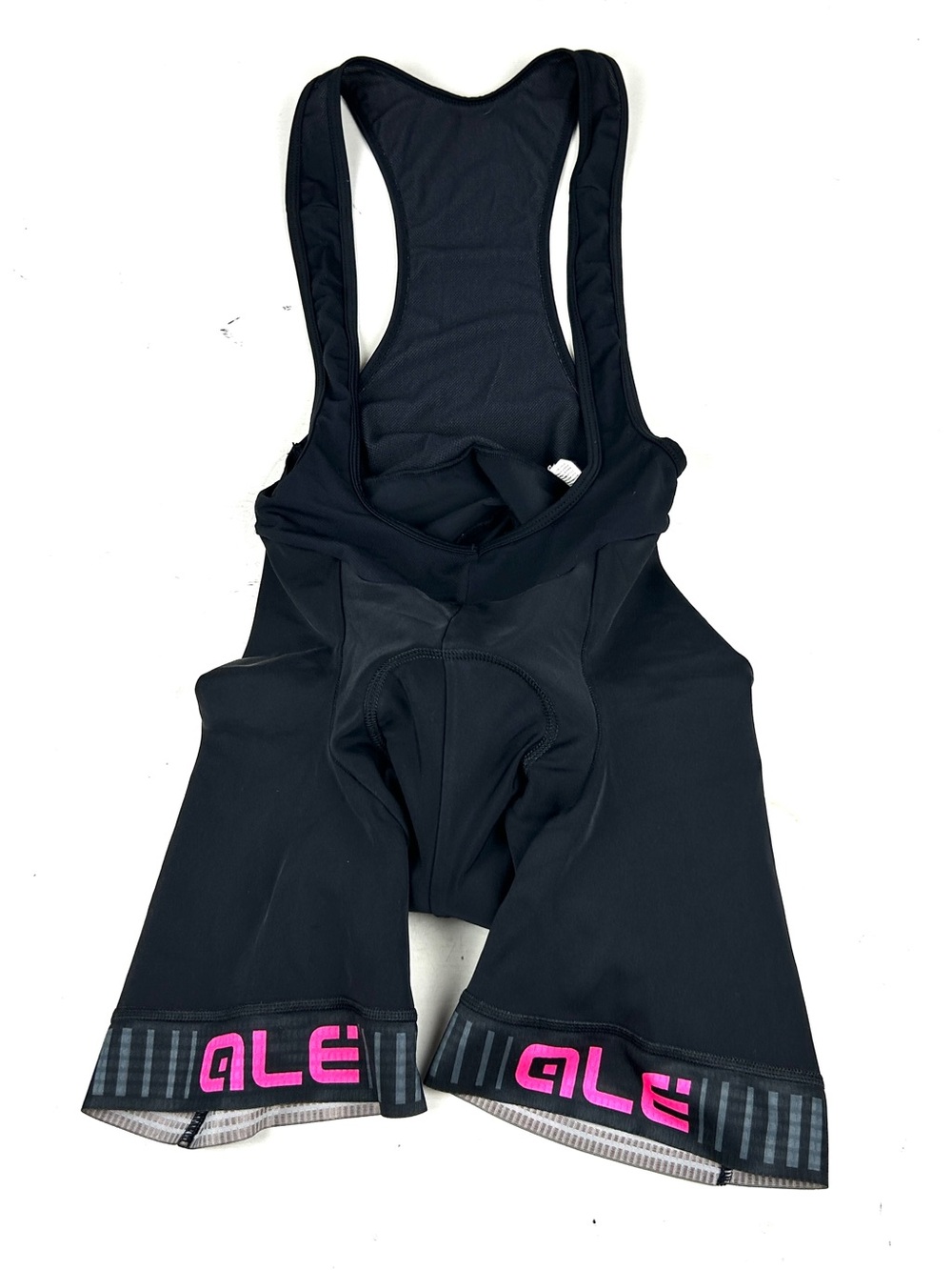 Ole Men's Cycling Bib Shorts Padded Seat Size Small 2-42 Black Made Italy